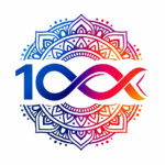 100x website logo