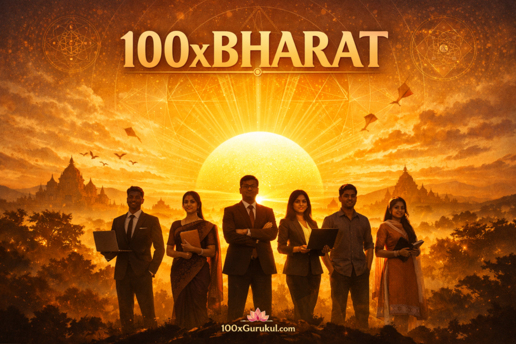 Welcome to the 100x BHARAT | The 100x Excellence Ecosystem for NxtGEn Professionals and Communities